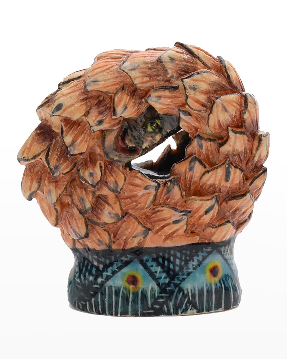 Pangolin Ceramic Sculpture